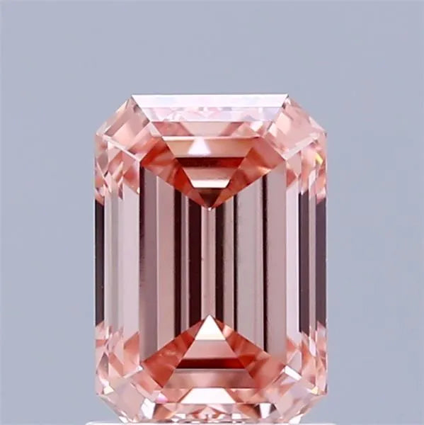 1.52ct Emerald Lab Grown Diamond (Colour Fancy Intense Pink, Clarity VS1, IGI Certified)