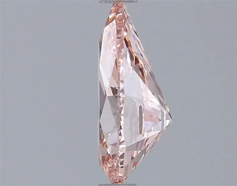 1.52ct Pear Lab Grown Diamond (Colour Fancy Vivid Pink, Clarity SI1, IGI Certified)