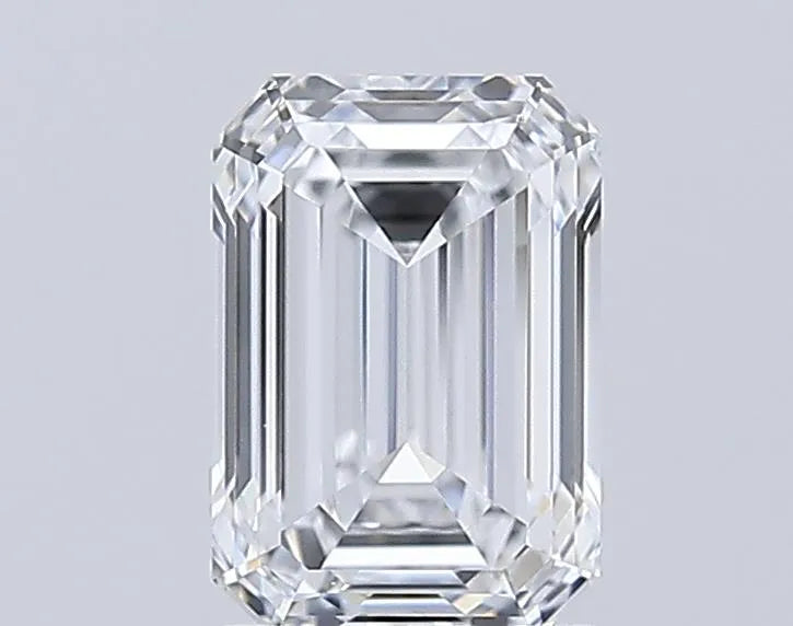 1.53ct Emerald Lab Grown Diamond (Colour D, Clarity VVS2, IGI Certified)