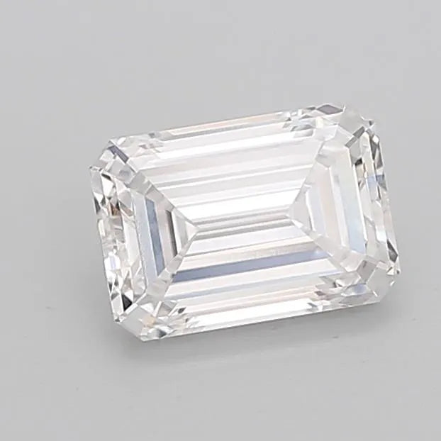 1.53ct Emerald Lab Grown Diamond (Colour F, Clarity VVS1, IGI Certified)