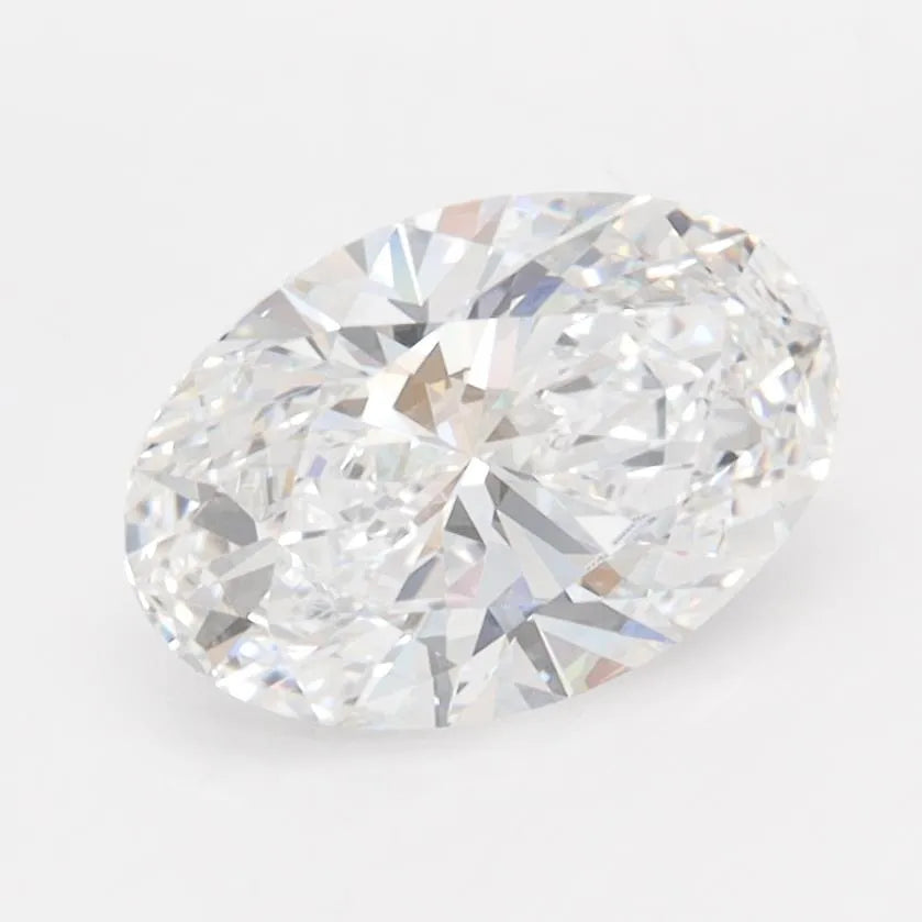 1.53ct Oval Lab Grown Diamond (Colour D, Clarity IF, IGI Certified)
