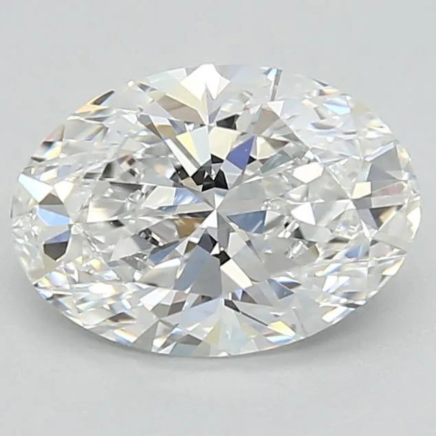 1.53ct Oval Lab Grown Diamond (Colour D, Clarity VVS2, Cut EX, IGI Certified)
