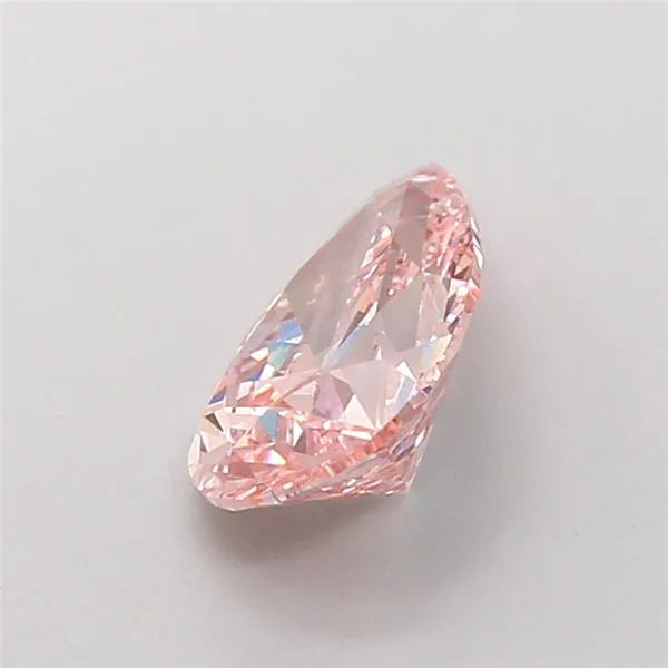 1.53ct Pear Lab Grown Diamond (Colour Fancy Intense Pink, Clarity VS2, IGI Certified)