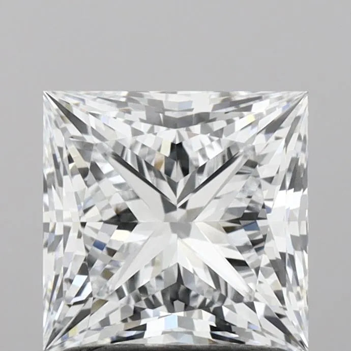 1.53ct Princess Lab Grown Diamond (Colour E, Clarity IF, IGI Certified)
