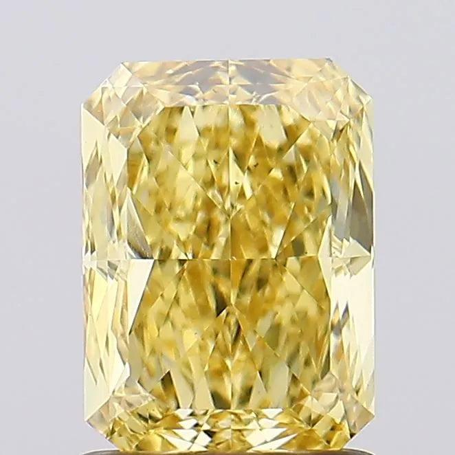 1.53ct Radiant Lab Grown Diamond (Colour Fancy Intense Yellow, Clarity VS1, IGI Certified)