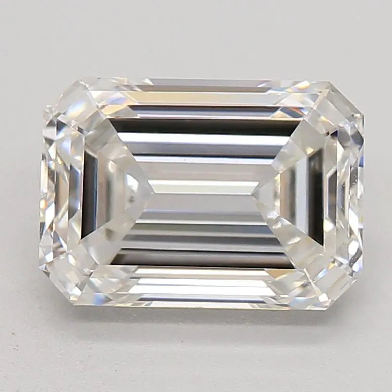 1.54ct Emerald Lab Grown Diamond (Colour F, Clarity VVS1, IGI Certified)