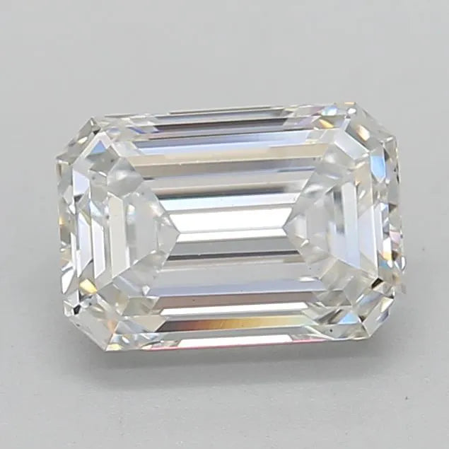 1.54ct Emerald Lab Grown Diamond (Colour G, Clarity VS2, IGI Certified)