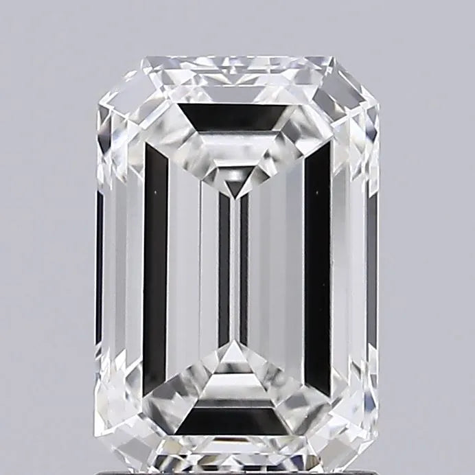 1.54ct Emerald Lab Grown Diamond (Colour G, Clarity VVS2, IGI Certified)
