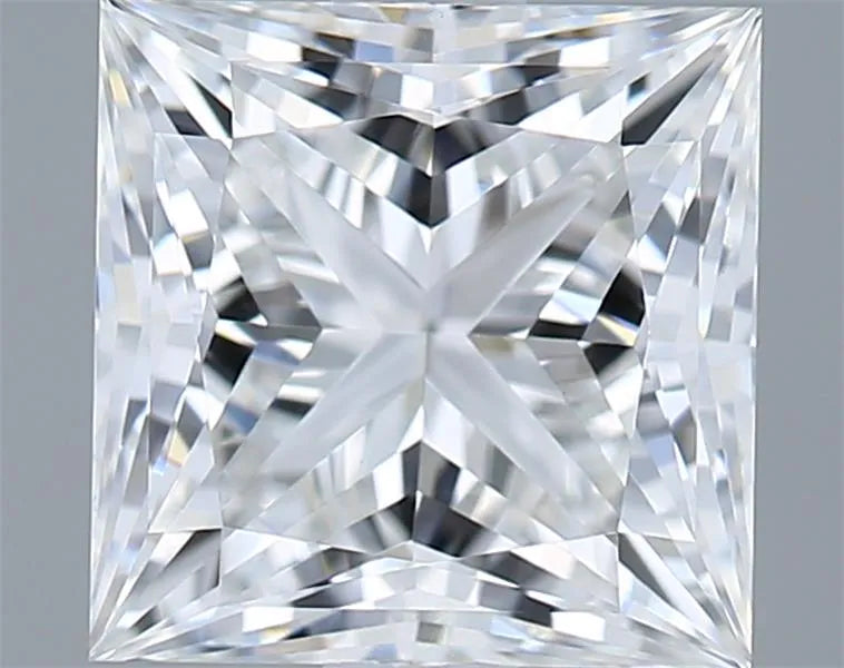 1.54ct Princess Lab Grown Diamond (Colour E, Clarity VVS2, IGI Certified)