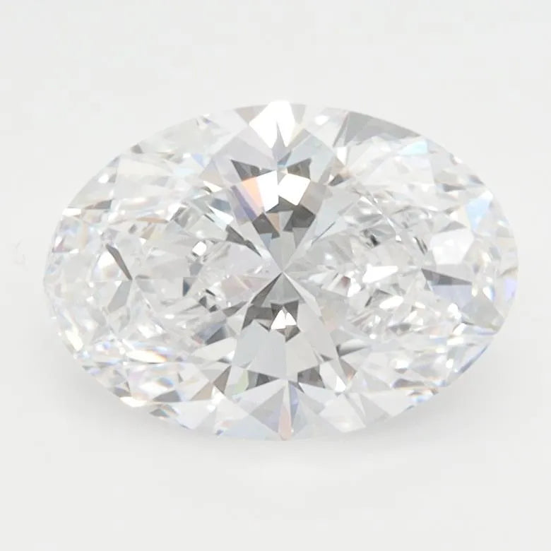 1.55ct Oval Lab Grown Diamond (Colour D, Clarity VVS2, IGI Certified)