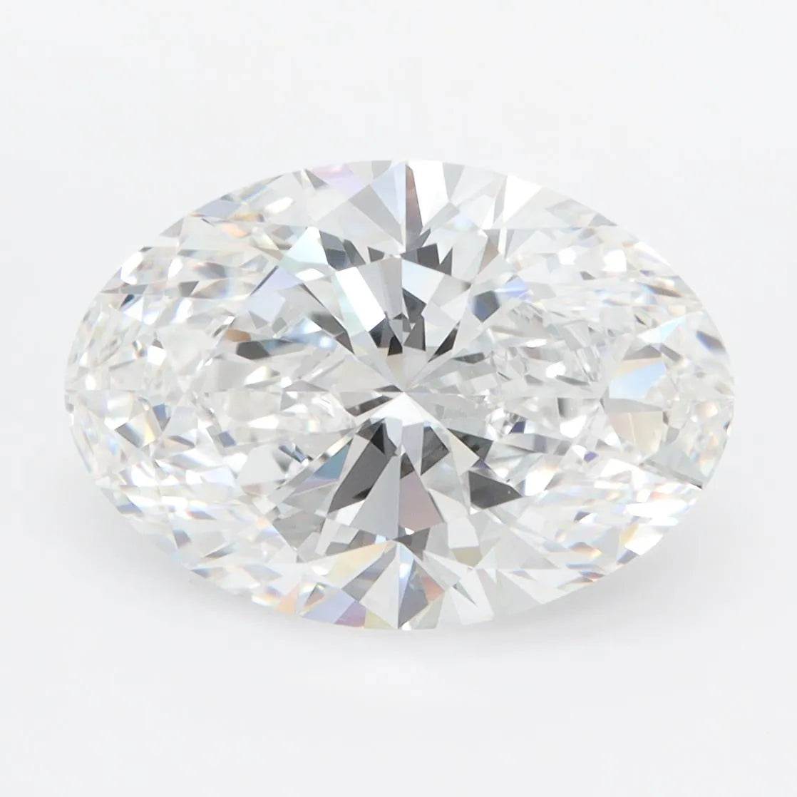 1.55ct Oval Lab Grown Diamond (Colour E, Clarity IF, IGI Certified)