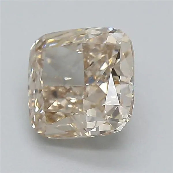 1.56ct Cushion modified Lab Grown Diamond (Colour Very Light Brown, Clarity VVS2, IGI Certified)