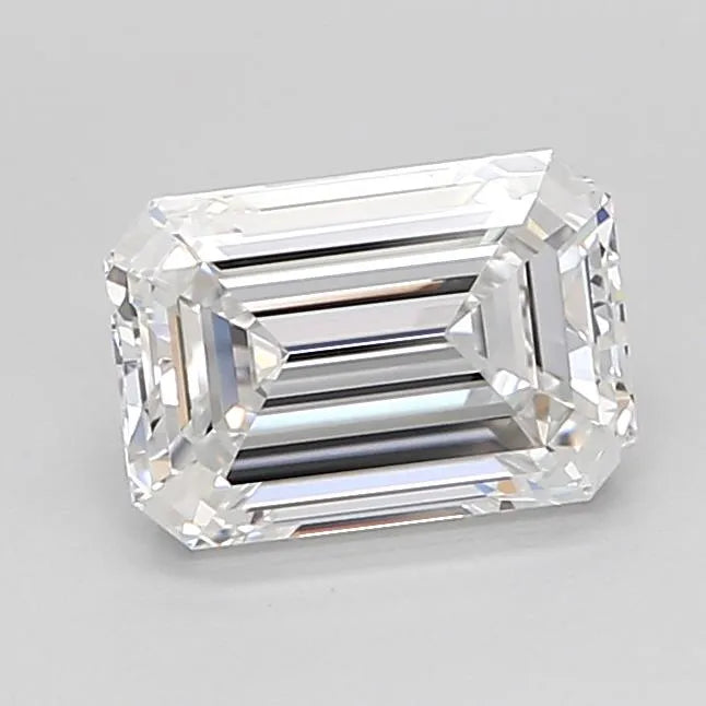 1.56ct Emerald Lab Grown Diamond (Colour D, Clarity VVS1, Cut EX, IGI Certified)