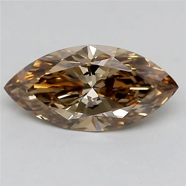 1.56ct Marquise Lab Grown Diamond (Colour Fancy Brown, Clarity VVS2, IGI Certified)
