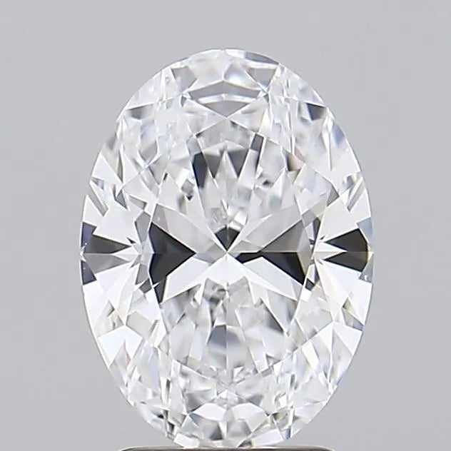 1.56ct Oval Lab Grown Diamond (Colour D, Clarity IF, IGI Certified)