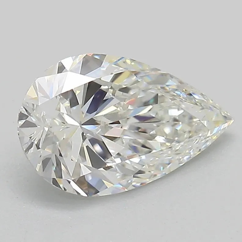 1.57ct Pear Lab Grown Diamond (Colour F, Clarity VVS2, IGI Certified)