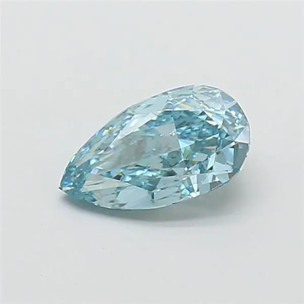 1.57ct Pear Lab Grown Diamond (Colour Fancy Intense Greenish Blue, Clarity VVS1, IGI Certified)