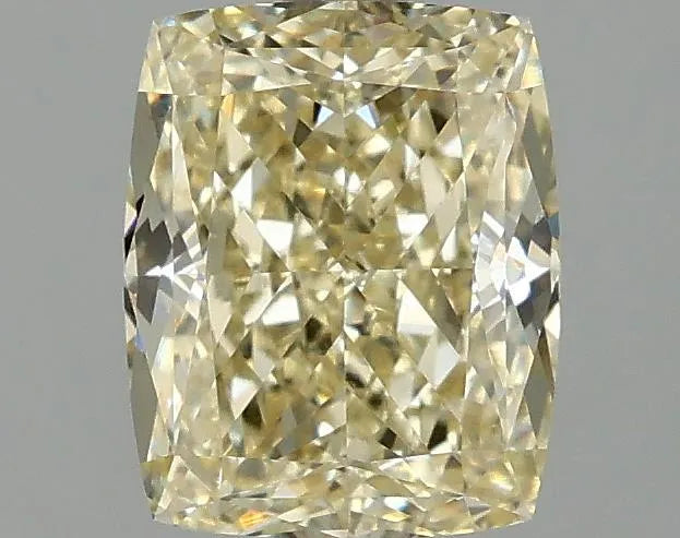 1.58ct Cushion modified Lab Grown Diamond (Colour Fancy Yellow, Clarity VS1, IGI Certified)