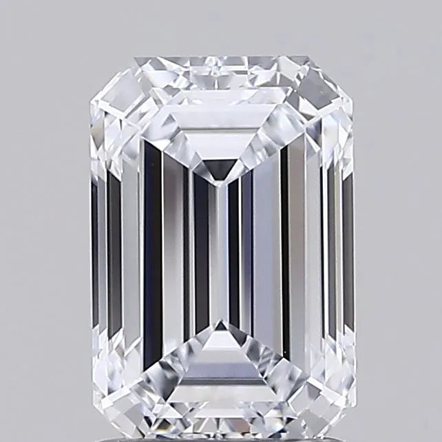 1.58ct Emerald Lab Grown Diamond (Colour F, Clarity VVS1, IGI Certified)