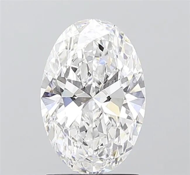 1.58ct Oval Lab Grown Diamond (Colour D, Clarity VVS2, IGI Certified)