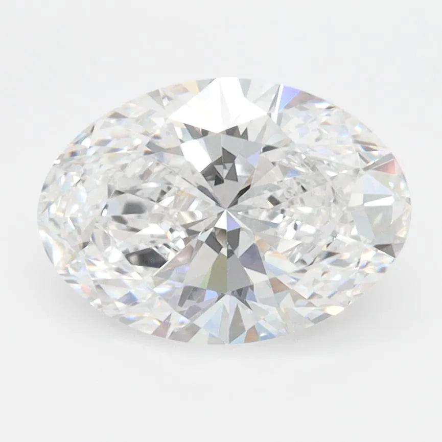 1.58ct Oval Lab Grown Diamond (Colour E, Clarity VVS1, IGI Certified)
