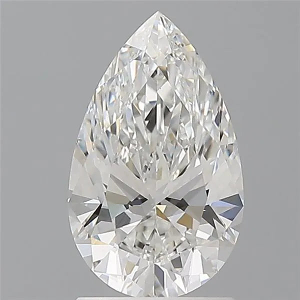 1.58ct Pear Lab Grown Diamond (Colour E, Clarity VVS2, IGI Certified)