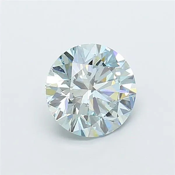 1.58ct Round Lab Grown Diamond (Colour Fancy Light Blue, Clarity VS1, Cut ID, IGI Certified)