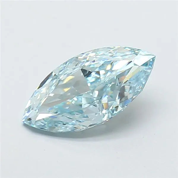 1.59ct Marquise Lab Grown Diamond (Colour Fancy Intense Blue, Clarity VS1, IGI Certified)