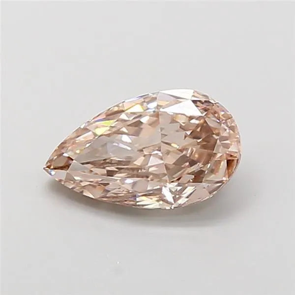 1.59ct Pear Lab Grown Diamond (Colour Fancy Brown Pink, Clarity VS1, IGI Certified)