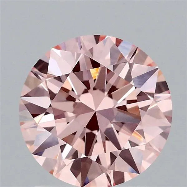 1.59ct Round Lab Grown Diamond (Colour Fancy Intense Pink, Clarity VS1, Cut EX, IGI Certified)