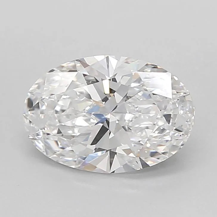 1.60ct Oval Lab Grown Diamond (Colour D, Clarity FL, Cut EX, IGI Certified)