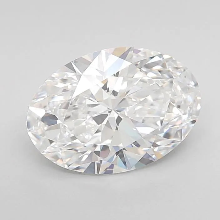 1.60ct Oval Lab Grown Diamond (Colour D, Clarity IF, Cut EX, IGI Certified)