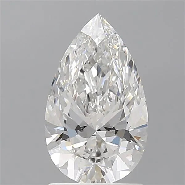 1.60ct Pear Lab Grown Diamond (Colour D, Clarity VS2, IGI Certified)