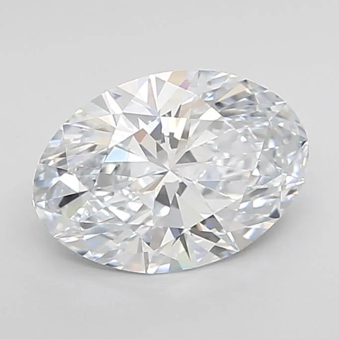 1.61ct Oval Lab Grown Diamond (Colour E, Clarity IF, Cut EX, IGI Certified)