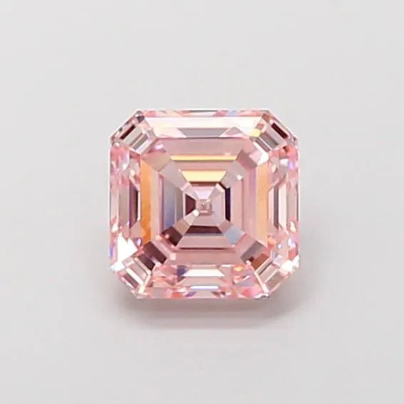 1.62ct Asscher Lab Grown Diamond (Colour Fancy Intense Pink, Clarity VVS2, IGI Certified)