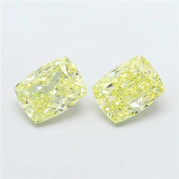 1.62ct Cushion modified Lab Grown Diamond (Colour Fancy Light Yellow, Clarity VS1, IGI Certified)