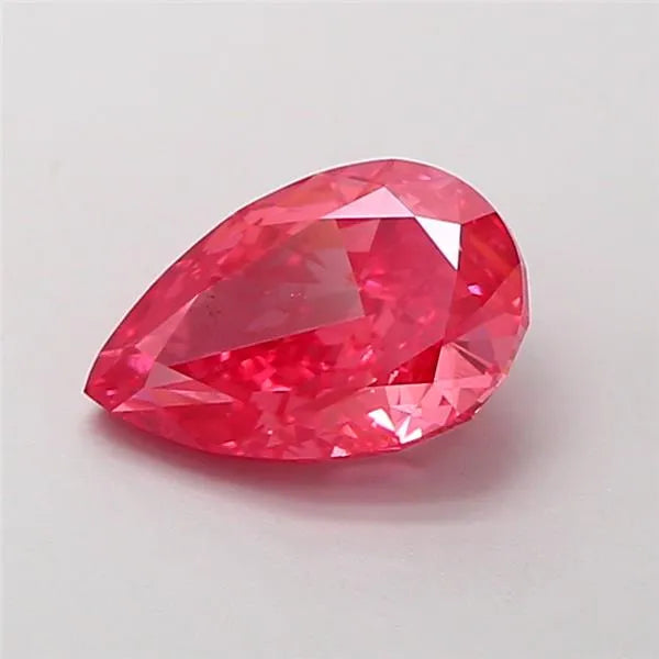 1.62ct Pear Lab Grown Diamond (Colour Fancy Vivid Pink, Clarity VS2, IGI Certified)