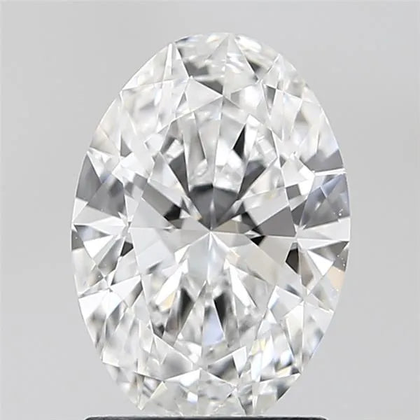 1.68ct Oval Lab Grown Diamond (Colour D, Clarity VVS2, IGI Certified)