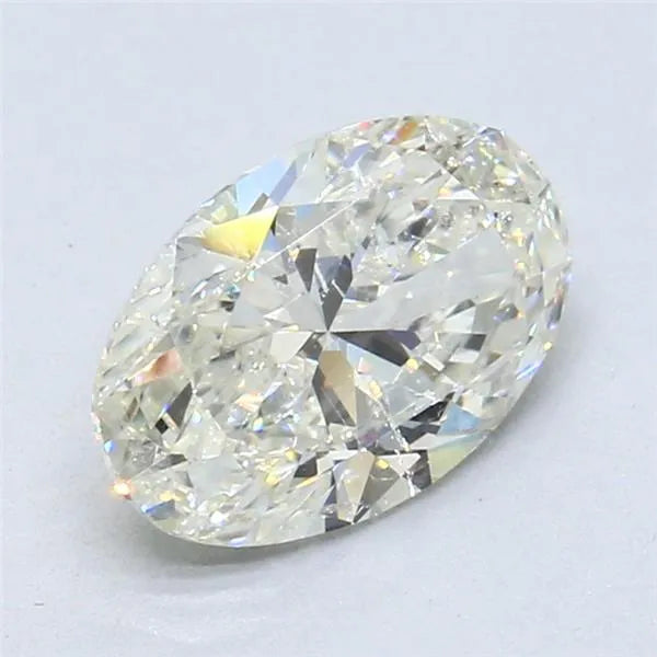 1.70ct Oval Natural Diamond (Colour G, Clarity SI1, EGL Certified)