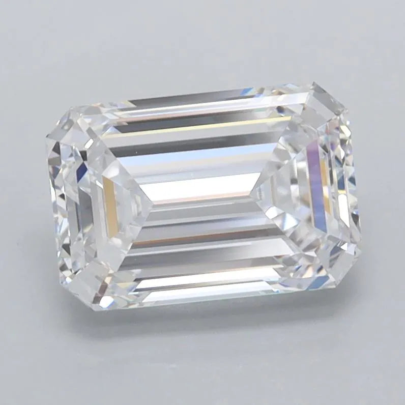 1.71ct Emerald Lab Grown Diamond (Colour D, Clarity FL, IGI Certified)