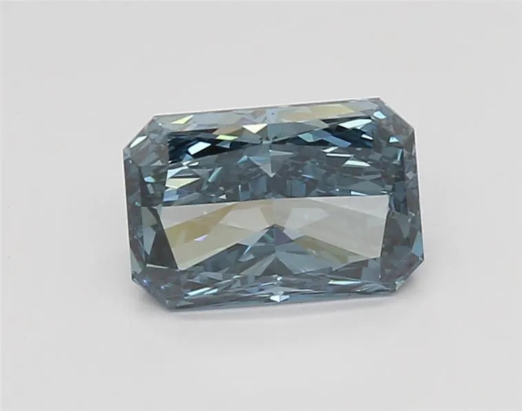 1.71ct Radiant Lab Grown Diamond (Colour Fancy Vivid Blue, Clarity VVS2, IGI Certified)
