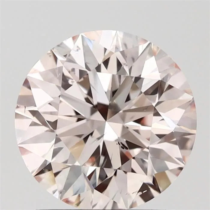 1.71ct Round Lab Grown Diamond (Colour Fancy Light Pink, Clarity SI1, Cut EX, IGI Certified)