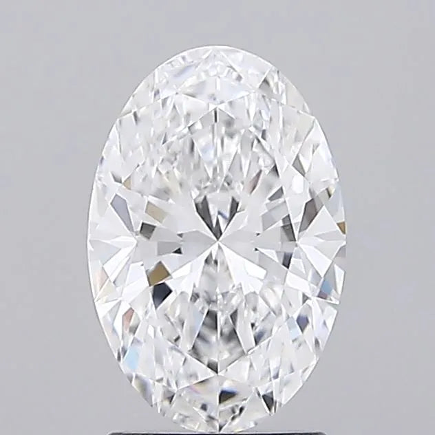 1.72ct Oval Lab Grown Diamond (Colour D, Clarity IF, IGI Certified)