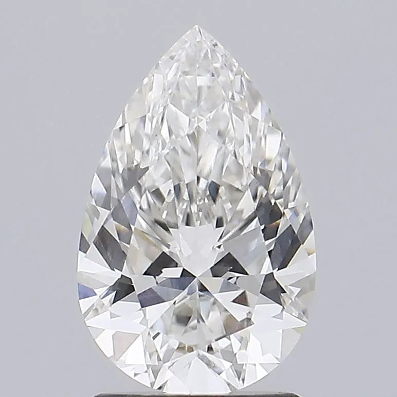 1.72ct Pear Lab Grown Diamond (Colour H, Clarity VVS2, GIA Certified)