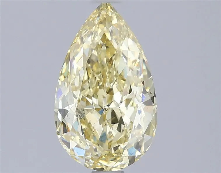 1.74ct Pear Lab Grown Diamond (Colour Fancy Intense Yellow, Clarity VS2, IGI Certified)