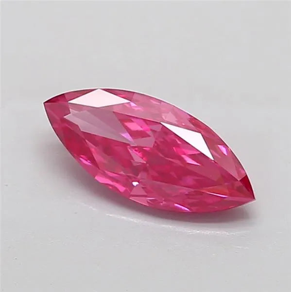 1.75ct Marquise Lab Grown Diamond (Colour Fancy Vivid Pink, Clarity VS1, IGI Certified)
