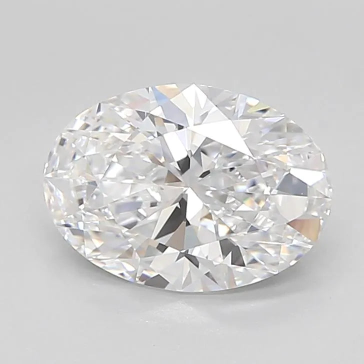 1.77ct Oval Lab Grown Diamond (Colour D, Clarity IF, Cut EX, IGI Certified)
