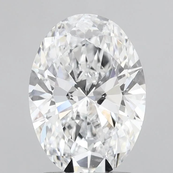1.78ct Oval Lab Grown Diamond (Colour F, Clarity VVS1, IGI Certified)