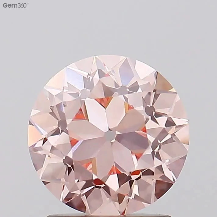 1.81ct European cut Lab Grown Diamond (Colour Fancy Intense Pink, Clarity VVS2, IGI Certified)
