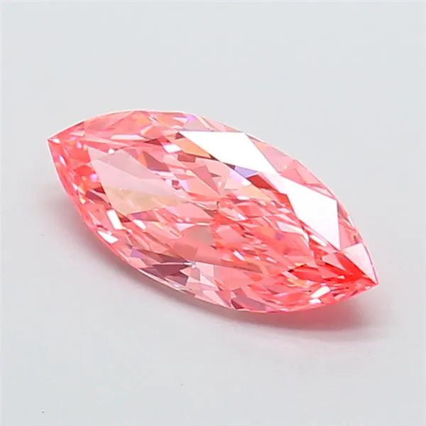 1.81ct Marquise Lab Grown Diamond (Colour Fancy Vivid Pink, Clarity VVS2, IGI Certified)